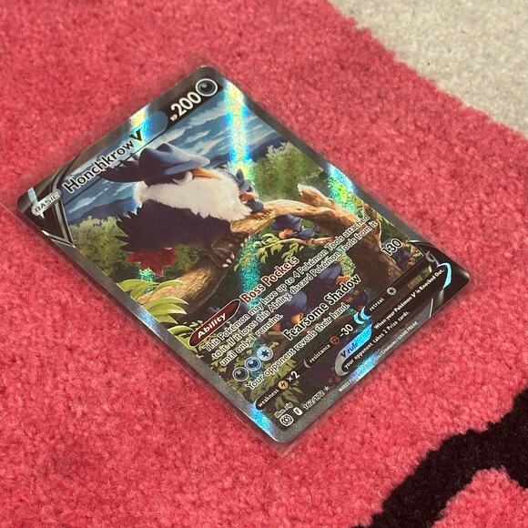 Honchkrow V #162 – Pokémon Brilliant Stars – As Pictured - Picture 2 of 6